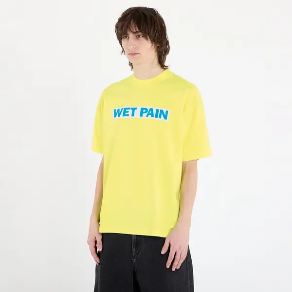 PLEASURES Majica PLEASURES Wet Pain T-Shirt Neon Yellow L