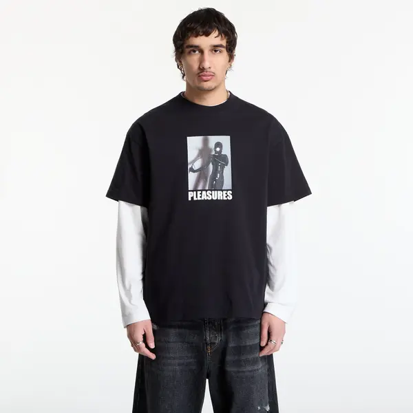 PLEASURES Majica PLEASURES Whip T-Shirt Black S