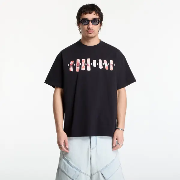 PLEASURES Majica PLEASURES Wounded T-Shirt Black S