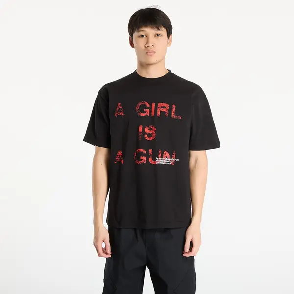 PLEASURES Majica PLEASURES x FOOTSHOP EXCLUSIVE - G.I.A.G. T-Shirt Black M