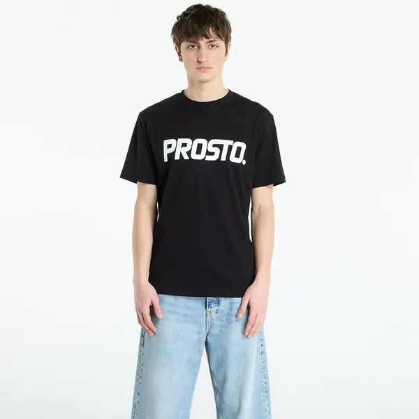 Prosto Majica Prosto T-shirt Biglog Black S