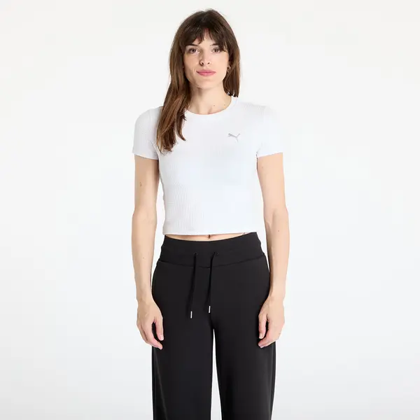 Puma Majica Puma Dare to Textured Baby Tee PUMA White XL