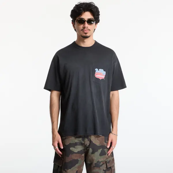 REPRESENT Majica Represent Beach Boys Americas Band T-Shirt UNISEX Stained Black XL