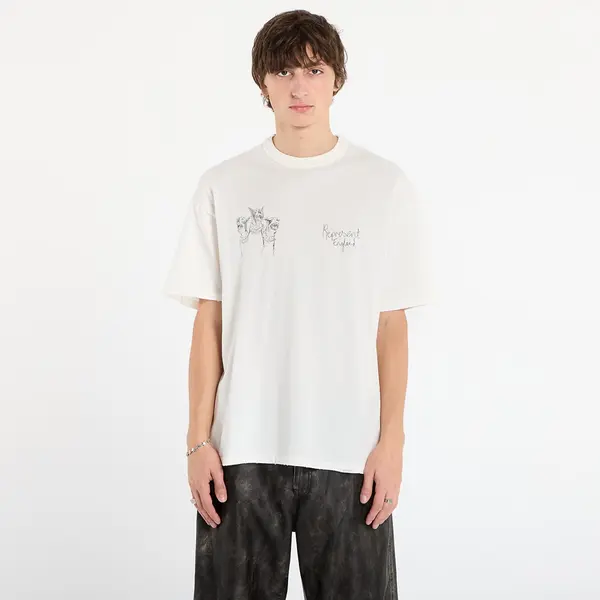 REPRESENT Majica REPRESENT Hand Drawn Thoroughbred Dogs T-Shirt Flat White M