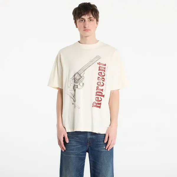 REPRESENT Majica REPRESENT Loaded With Love T-Shirt UNISEX Buttercream S