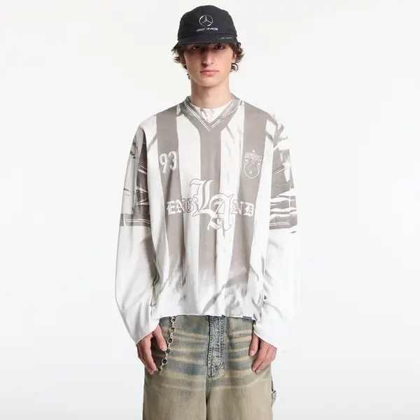 REPRESENT Majica REPRESENT Printed Ls Football Top UNISEX Flat White XXL