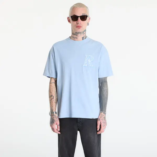 REPRESENT Majica REPRESENT Western Initial T-Shirt UNISEX Mountain Bluebird XXL