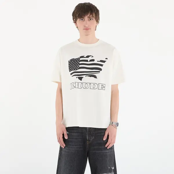 Rhude Majica Rhude Banner Tee Vintage White/ Black M