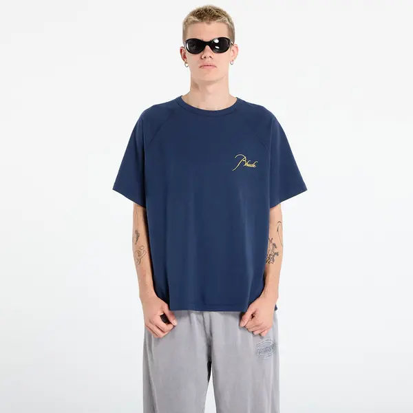 Rhude Majica Rhude Classique Raglan Tee Navy/ Yellow XL