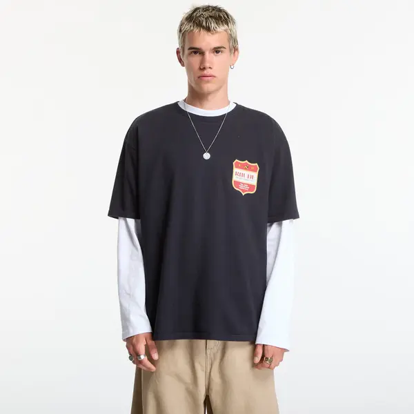 Rhude Majica Rhude Filtaro Crest Tee Vintage Black/ Red/ Yellow M
