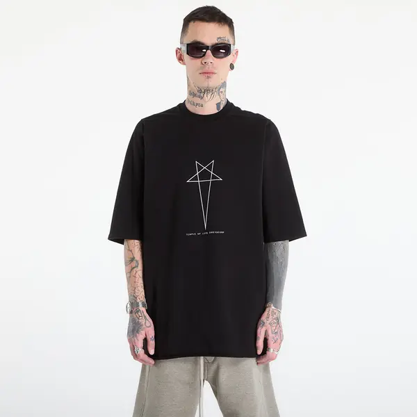 Rick Owens DRKSHDW Majica Rick Owens DRKSHDW Jumbo Ss T-Shirt Black/ Milk L