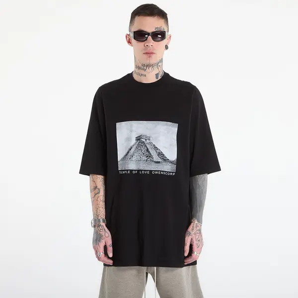 Rick Owens DRKSHDW Majica Rick Owens DRKSHDW Jumbo Ss T-Shirt Black/ Milk M