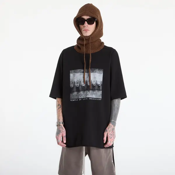 Rick Owens DRKSHDW Majica Rick Owens DRKSHDW Jumbo Ss T-Shirt Black/ Milk S