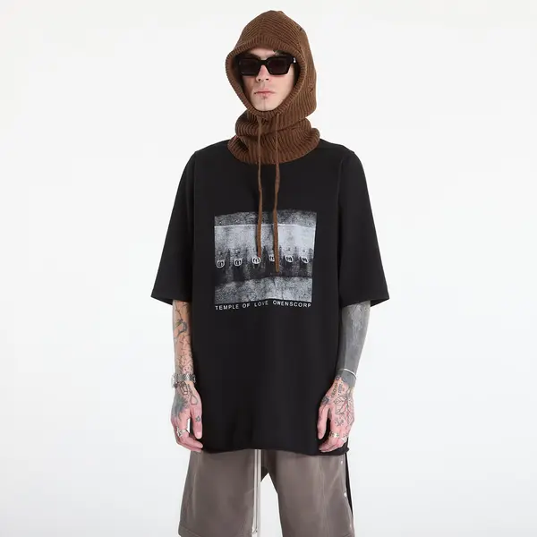 Rick Owens DRKSHDW Majica Rick Owens DRKSHDW Jumbo Ss T-Shirt Black/ Milk S