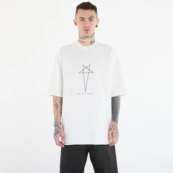 Rick Owens DRKSHDW Majica Rick Owens DRKSHDW Jumbo Ss T-Shirt Milk/ Black M