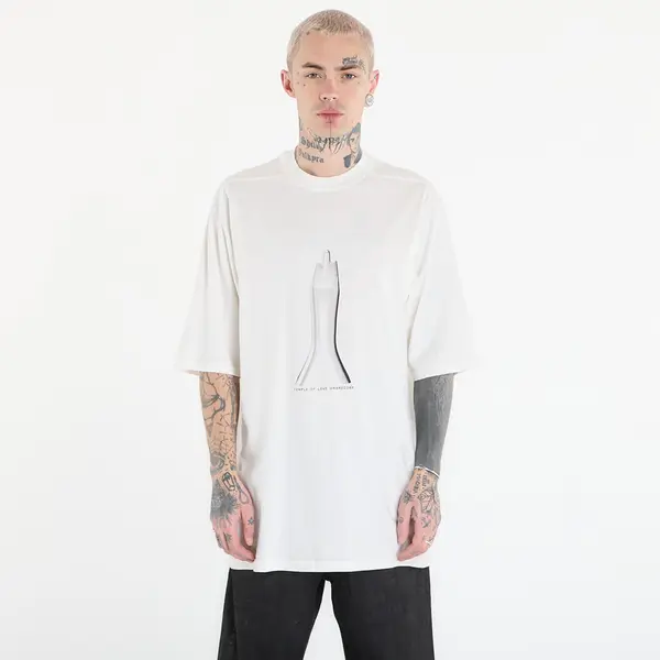 Rick Owens DRKSHDW Majica Rick Owens DRKSHDW Jumbo Ss T-Shirt Milk/ Black S