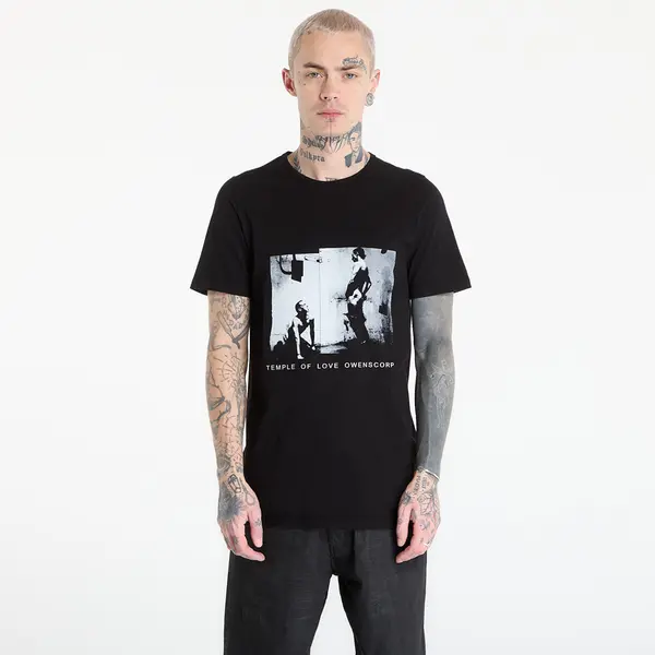 Rick Owens DRKSHDW Majica Rick Owens DRKSHDW Level T-Shirt Black/ Milk XL