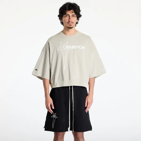 Rick Owens DRKSHDW Majica Rick Owens DRKSHDW x Champion Tommy Cropped Tee Pearl XXL