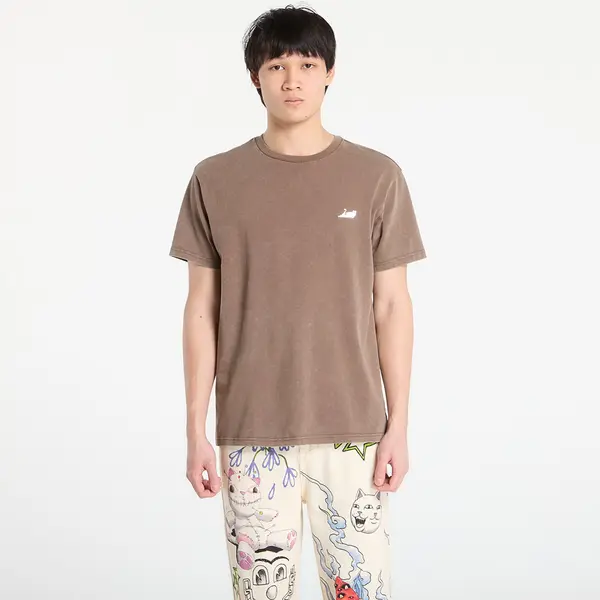 RIPNDIP Majica RIPNDIP Castanza Short Sleeve Tee Brown Vintage Wash L