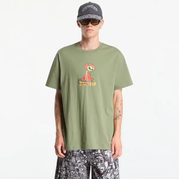 RIPNDIP Majica RIPNDIP Devil Alien Tee Dusty Forest XL