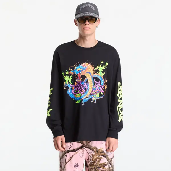 RIPNDIP Majica RIPNDIP Dragonology LS Black S
