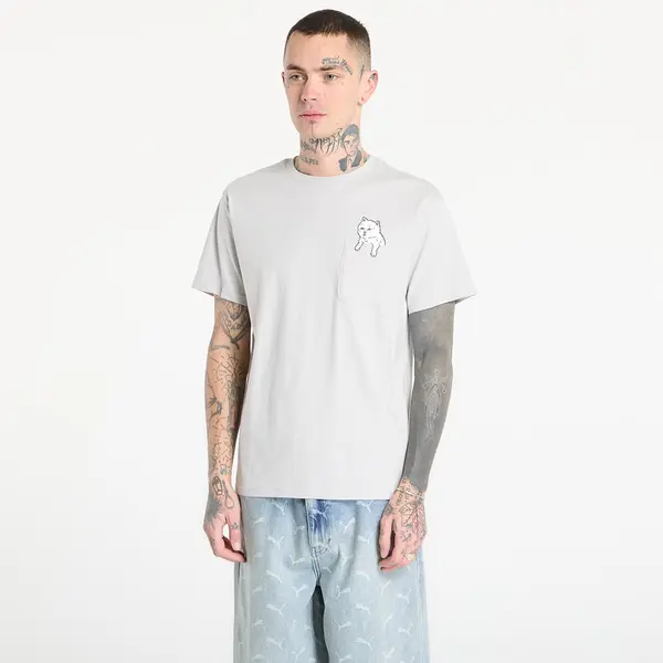 RIPNDIP Majica RIPNDIP For Sale Pocket Tee Grey XL