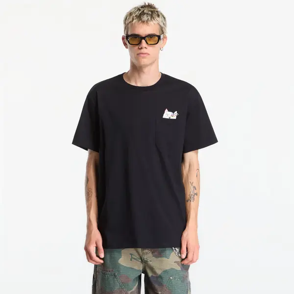 RIPNDIP Majica RIPNDIP Lord Nermal Collage Pocket Tee Black S