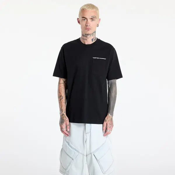 RIPNDIP Majica RIPNDIP Middle Finger Cat Pocket Tee Black M