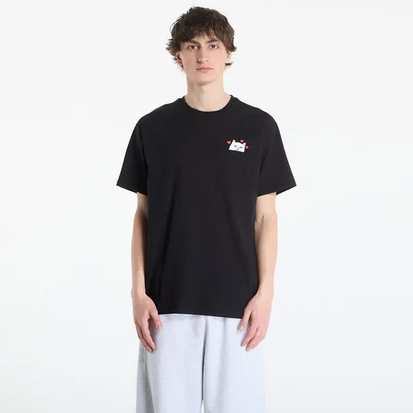 RIPNDIP Majica RIPNDIP Nermal Loves Pocket Tee Black Wash L