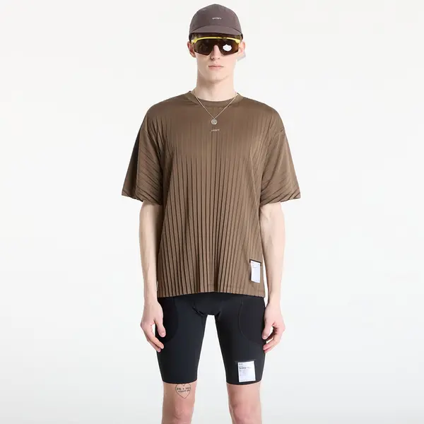 Satisfy Majica Satisfy AuraLite Pleated T-Shirt Olive L