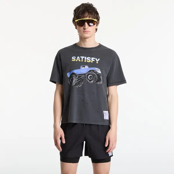 Satisfy Majica Satisfy MothTech T-Shirt Aged Black EST5 L