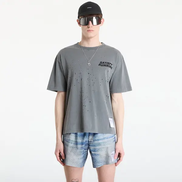 Satisfy Majica Satisfy MothTech T-Shirt Faded Black L
