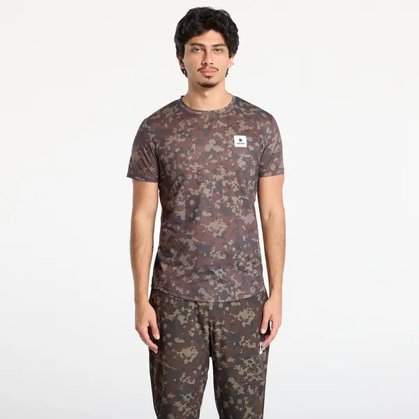 SAYSKY Majica SAYSKY Camo Combat T-Shirt Brown AOP L