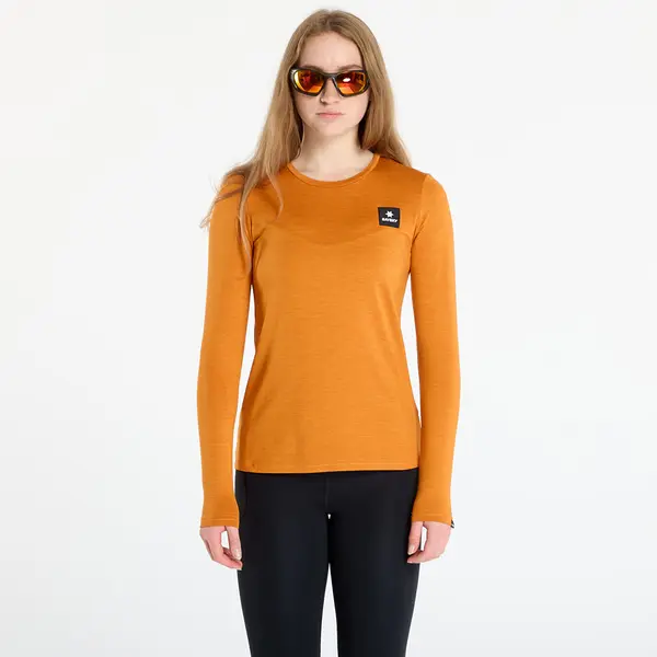 SAYSKY Majica SAYSKY W Reflective Logo Pace Long Sleeve Orange M
