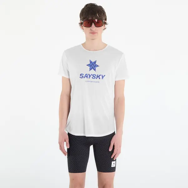 SAYSKY Majica SAYSKY Zig Zag Flow T-shirt White L