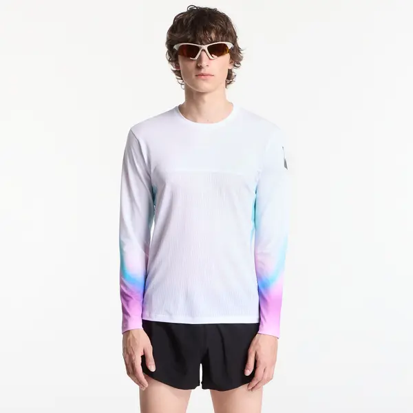 SOAR Running Majica SOAR Ls Hot Weather T White/ Blue L