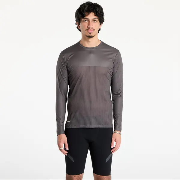 SOAR Running Majica SOAR Men's Long Sleeve Hot Weather T-Shirt Black/ Grey L