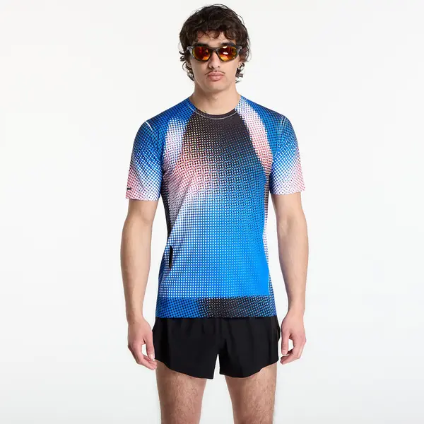 SOAR Running Majica SOAR Printed Tech T Blue/ Black Dots L