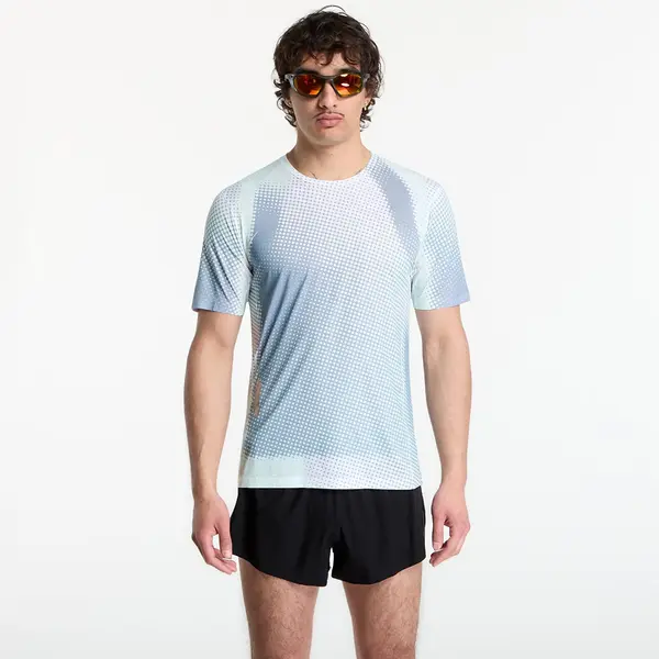 SOAR Running Majica SOAR Printed Tech T Grey/ Sage Dots L