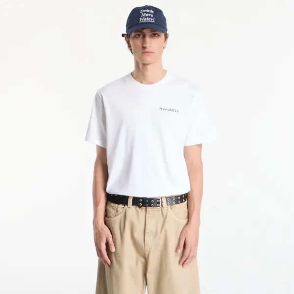 Sporty & Rich Majica Sporty & Rich Drink More Water Tshirt UNISEX White XS