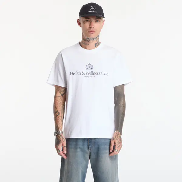 Sporty & Rich Majica Sporty & Rich H&W Crest Tshirt UNISEX White XS