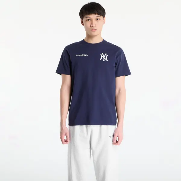 Sporty & Rich Majica Sporty & Rich Yankees Curve T-Shirt UNISEX Dark Navy XL
