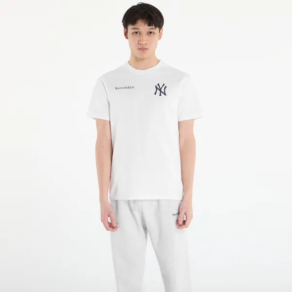 Sporty & Rich Majica Sporty & Rich Yankees Curve T-Shirt UNISEX White M
