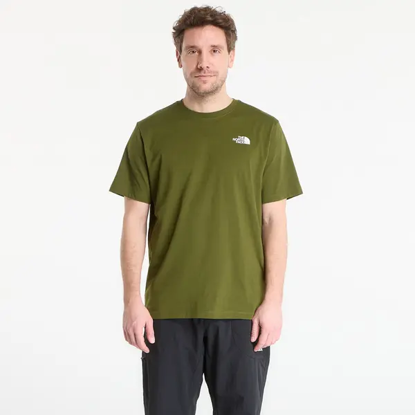The North Face Majica The North Face Box Nse Regular Short Sleeve Tee Woodland Green M