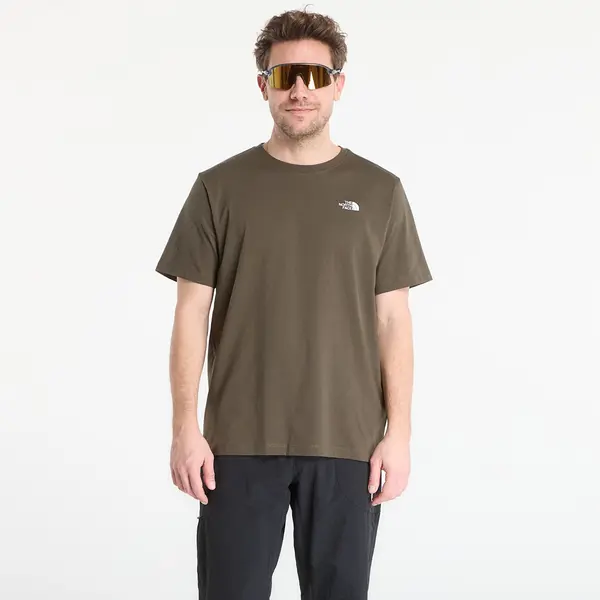 The North Face Majica The North Face Evolution Simple Dome Short Sleeve Tee New Taupe Green S