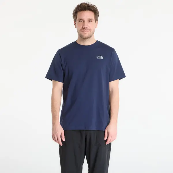 The North Face Majica The North Face Mountain Sketch Regular Short Sleeve Tee-Graphic Summit Navy S