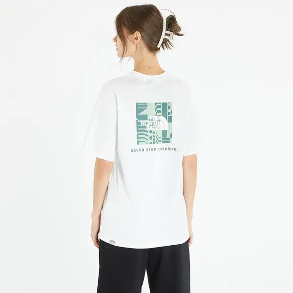 The North Face Majica The North Face Relaxed Redbox Tee White/ Misty XS