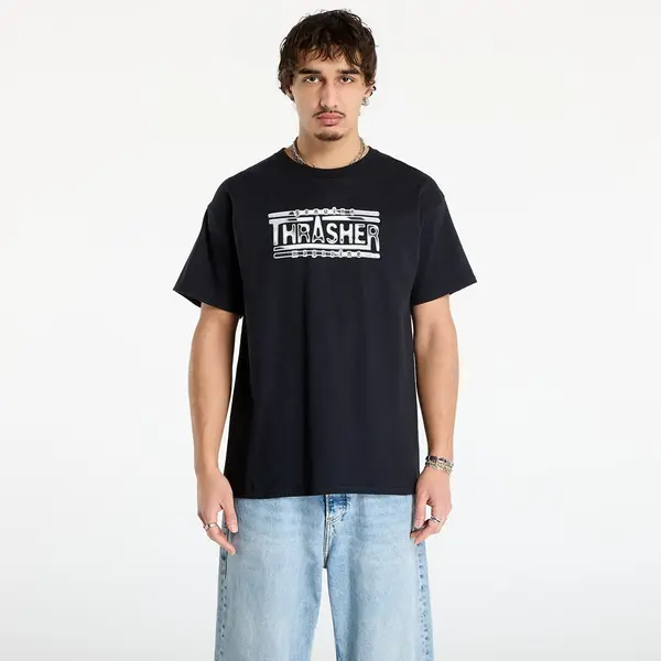 Thrasher Majica Thrasher Chrome Genuine T-Shirt Black L
