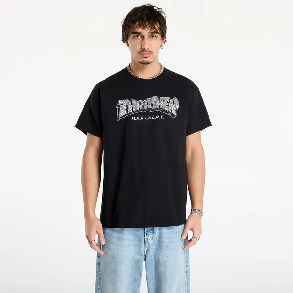Thrasher Majica Thrasher Disco by Spanky T-Shirt Black M