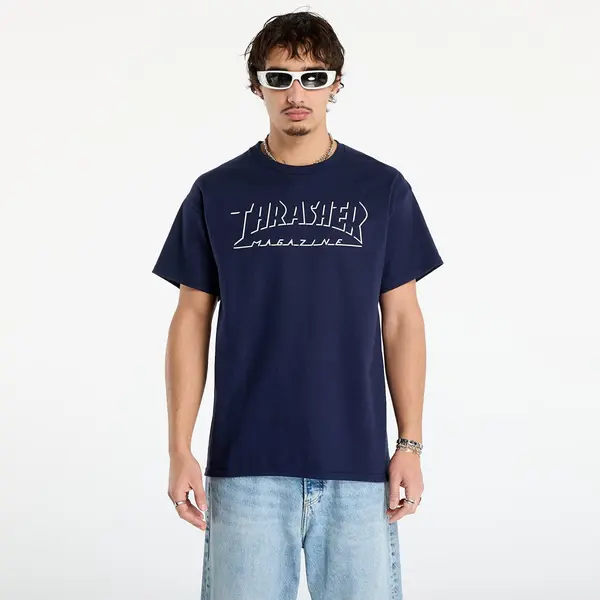 Thrasher Majica Thrasher Shadow Mag Logo T-Shirt Navy XL